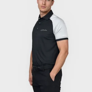 WBTheodore polo shirt – black / white