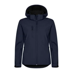 Clique Classic Softshell Hoodie Jacka Dam