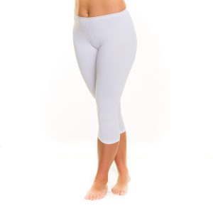 Avet tights microfiber 3/4 – Vit