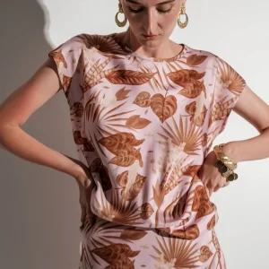Tropical pink top