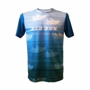 Mesh t-shirt med eget all over print